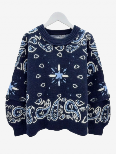Pull AIME bleu marine