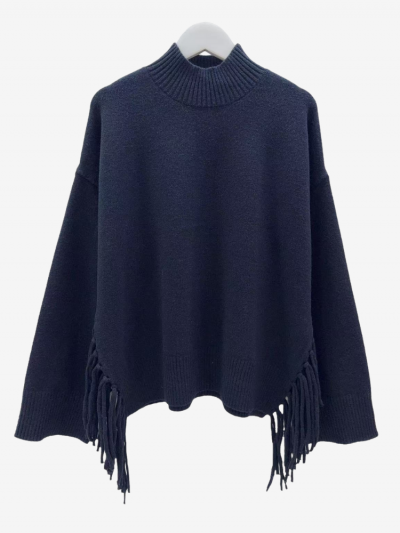 Pull SIENNA bleu marine