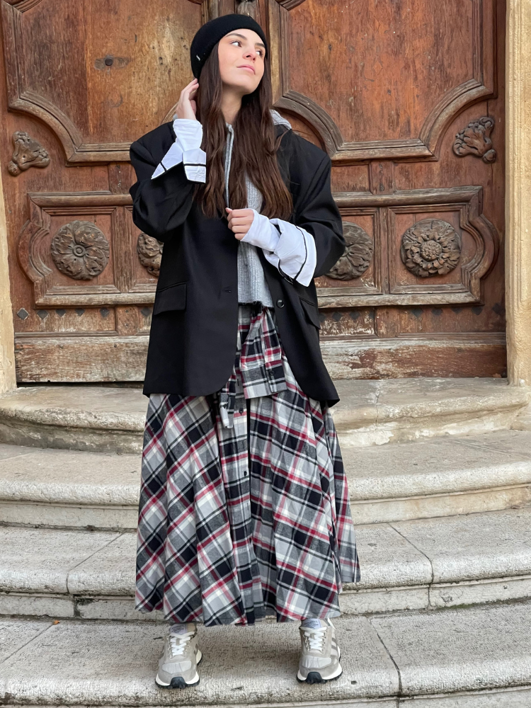 Blazer LOANE oversize noir