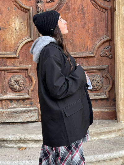 Blazer LOANE oversize noir