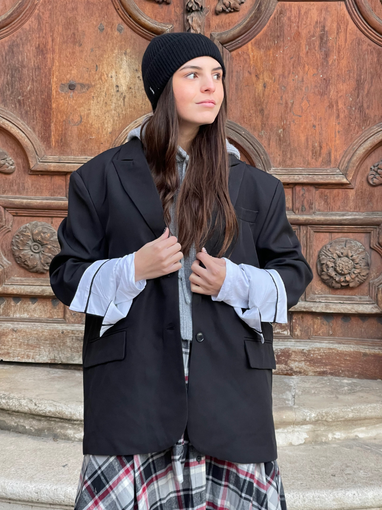 Blazer LOANE oversize noir