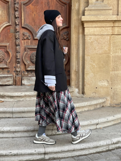 Blazer LOANE oversize noir