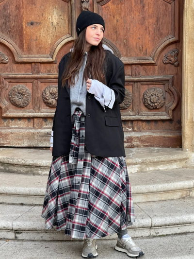 Blazer LOANE oversize noir