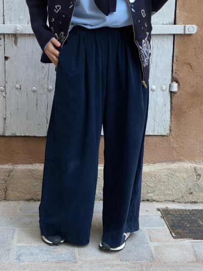 Pantalon VALENTINA marine