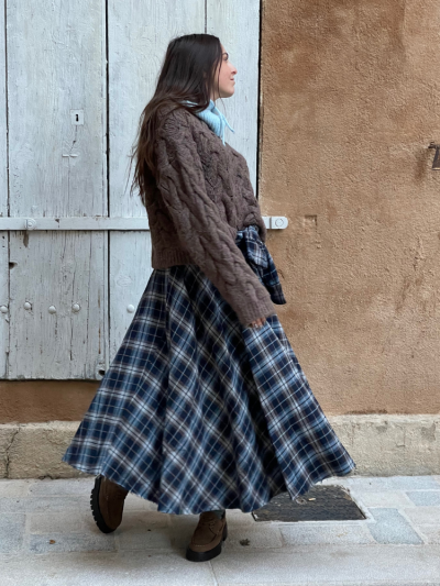 Pull torsade MAXIME taupe 2