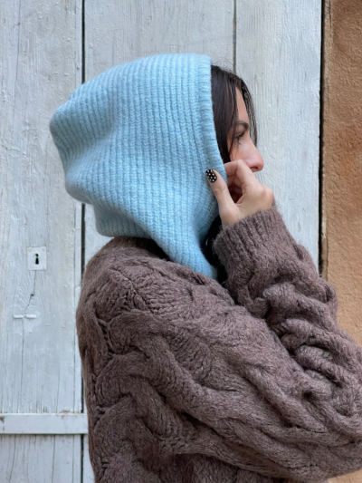 Cagoule ELINE bleu ciel