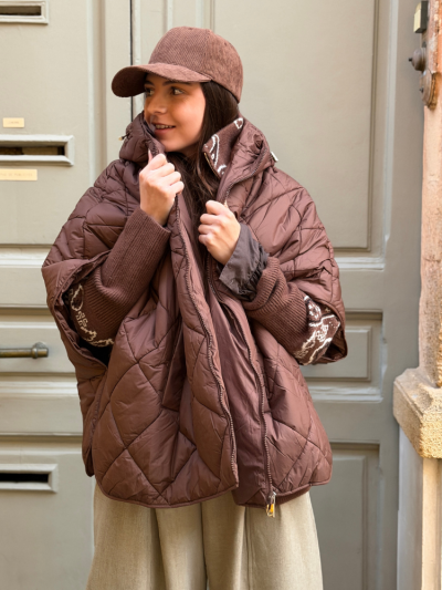 Doudoune FAUSTINE choco