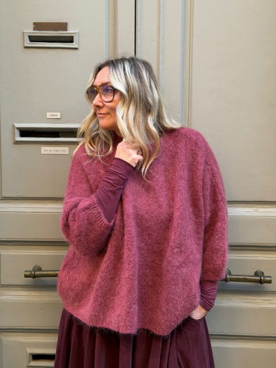 Pull MARIA framboise