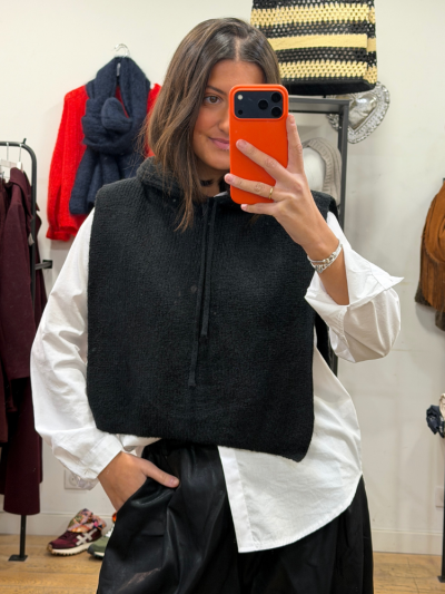 Col cagoule ANNA noir