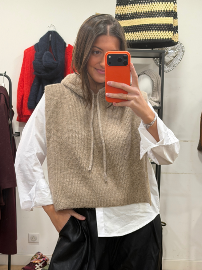 Col cagoule ANNA beige