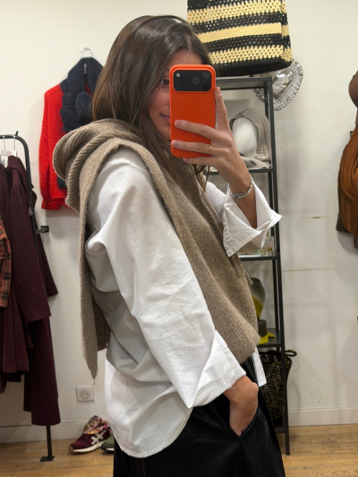 Col cagoule ANNA beige