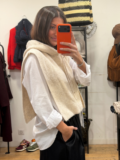 Col cagoule ANNA écru 2