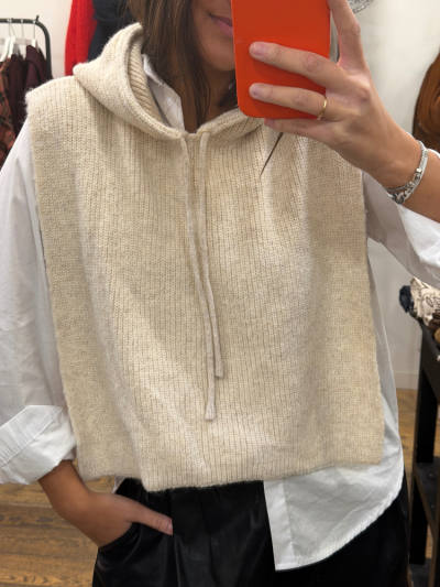 Col cagoule ANNA écru