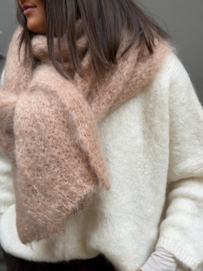 Echarpe DIVINE beige 2