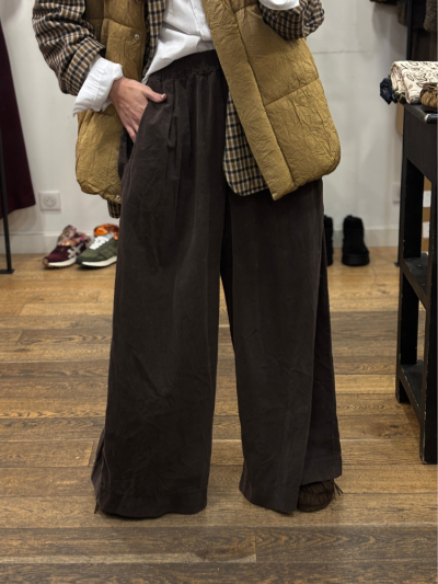 Pantalon VALENTINA choco