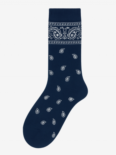 Chaussettes AJA bandana marine