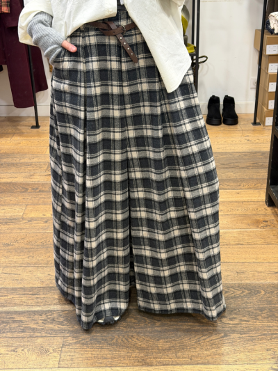 Pantalon CANCUN carreaux gris