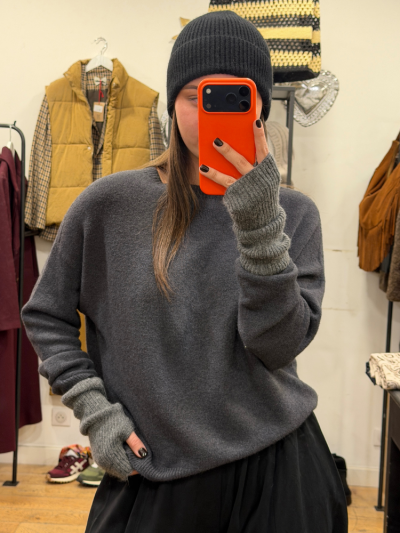 Mitaines VIVA gris chiné 2