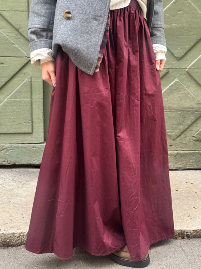 Jupe JULIETTE bordeaux