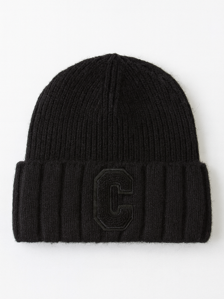 Bonnet C noir