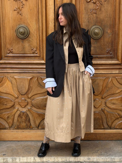 Blazer LOANE oversize noir