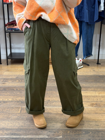 Pantalon ALIX kaki