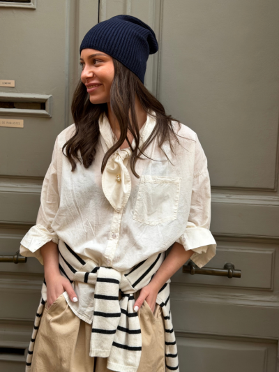 Chemise CLAUDIA écru à noué