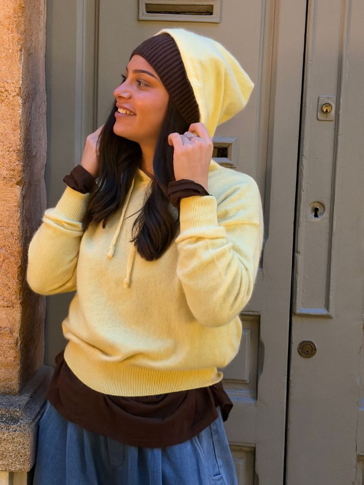 Pull PUEBLO jaune
