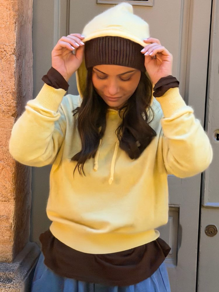 Pull PUEBLO jaune