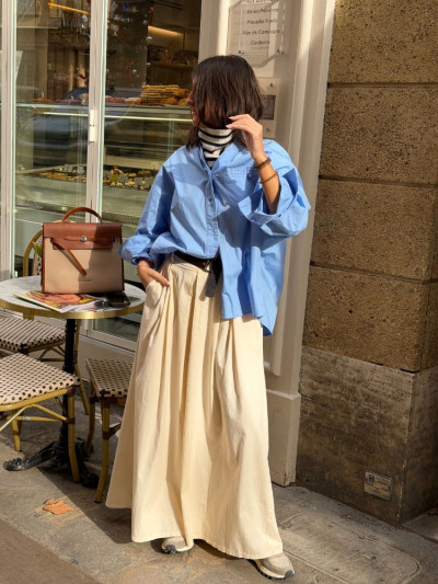 Chemise PERINNE bleu 2