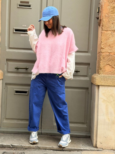 Pantalon TANARO bleu 2