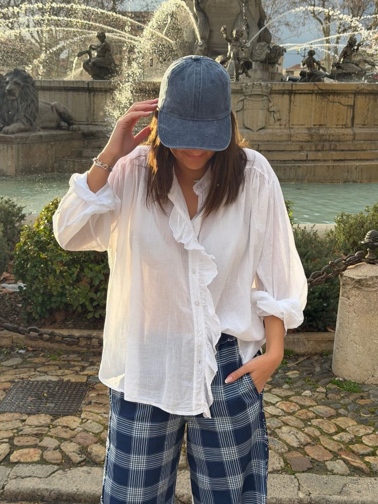 Chemise FLORA blanc