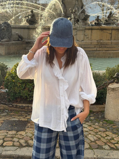 Chemise FLORA blanc