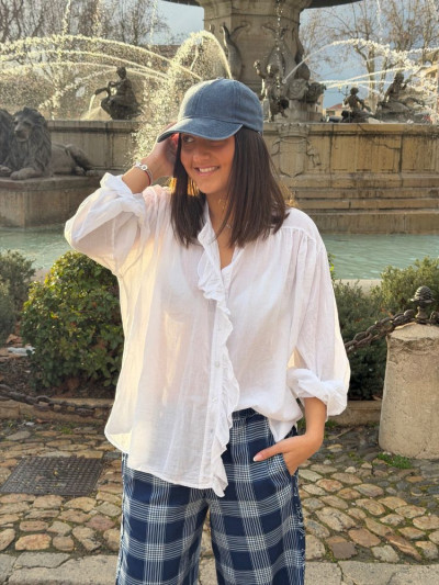Chemise FLORA blanc