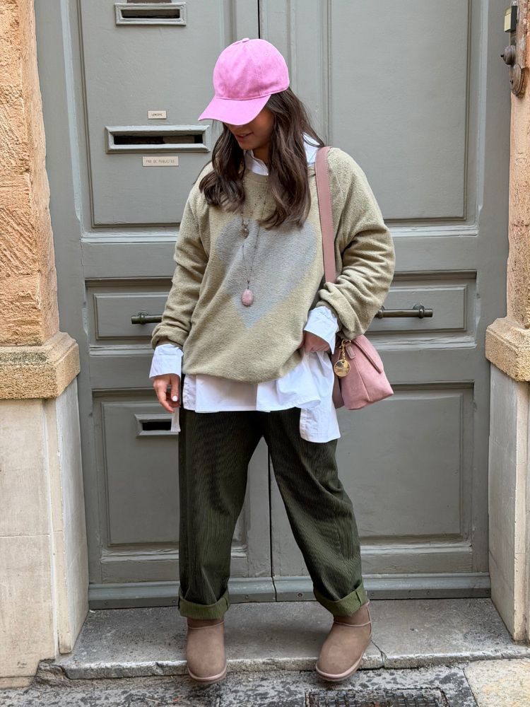Casquette EMMA rose
