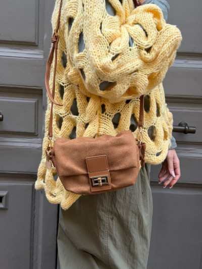 Mini sac à main NUNO camel