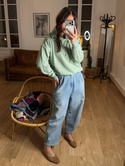 Pull PUEBLO menthe 2