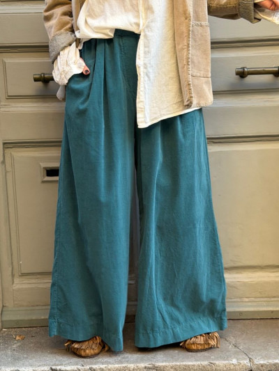 Pantalon VALENTINA turquoise