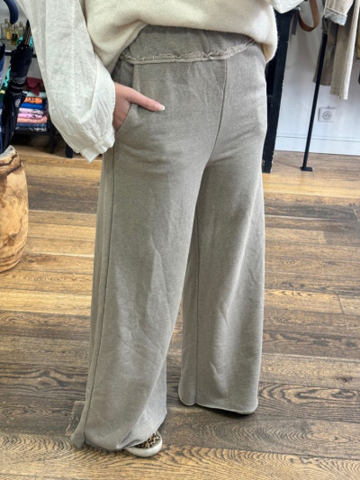Pantalon SILLARO taupe