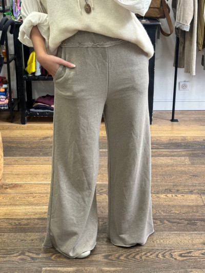 Pantalon SILLARO taupe