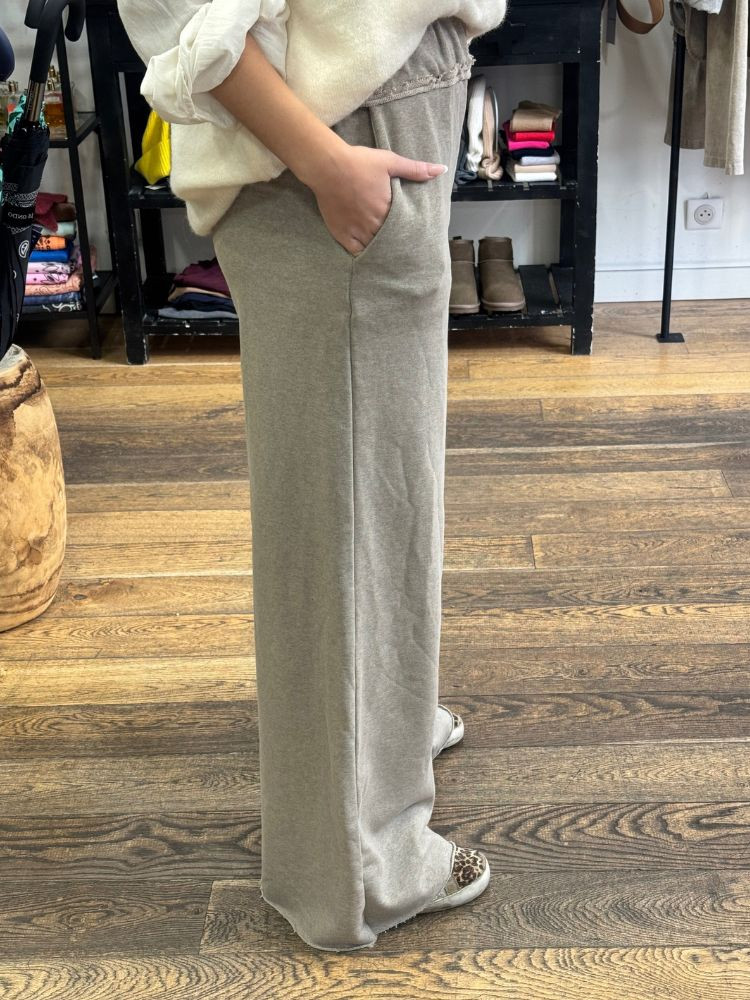 Pantalon SILLARO taupe