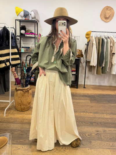 Blouse LIVOURNE kaki 2