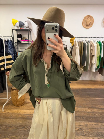 Blouse LIVOURNE kaki