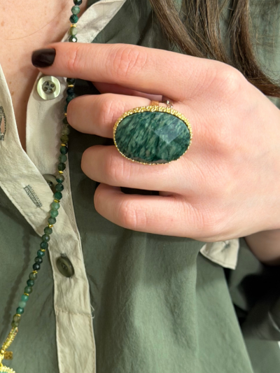 Bague CHIC vert