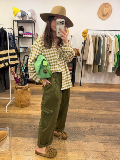 Pantalon ALIX kaki 2