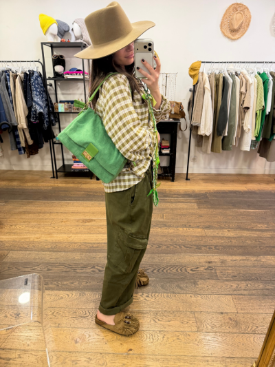 Sac à main NUNO vert 2