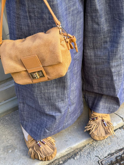 Mini sac à main NUNO camel