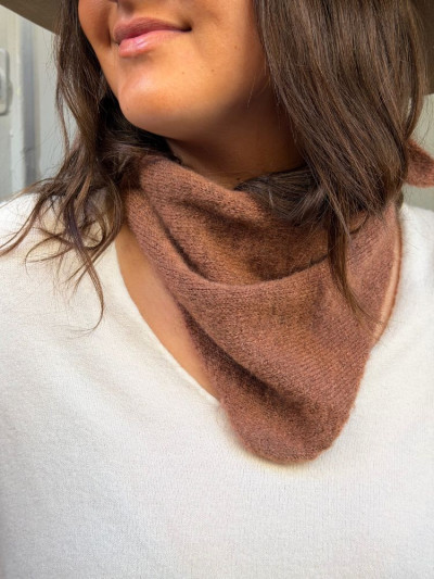 Mini châle INDY camel