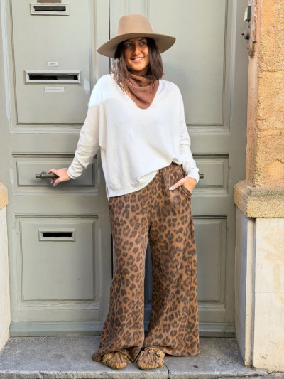 Mini châle INDY camel 2