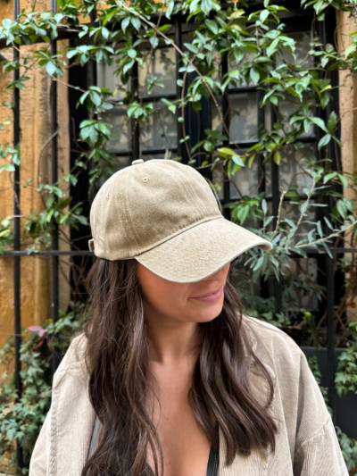 Casquette EMMA taupe